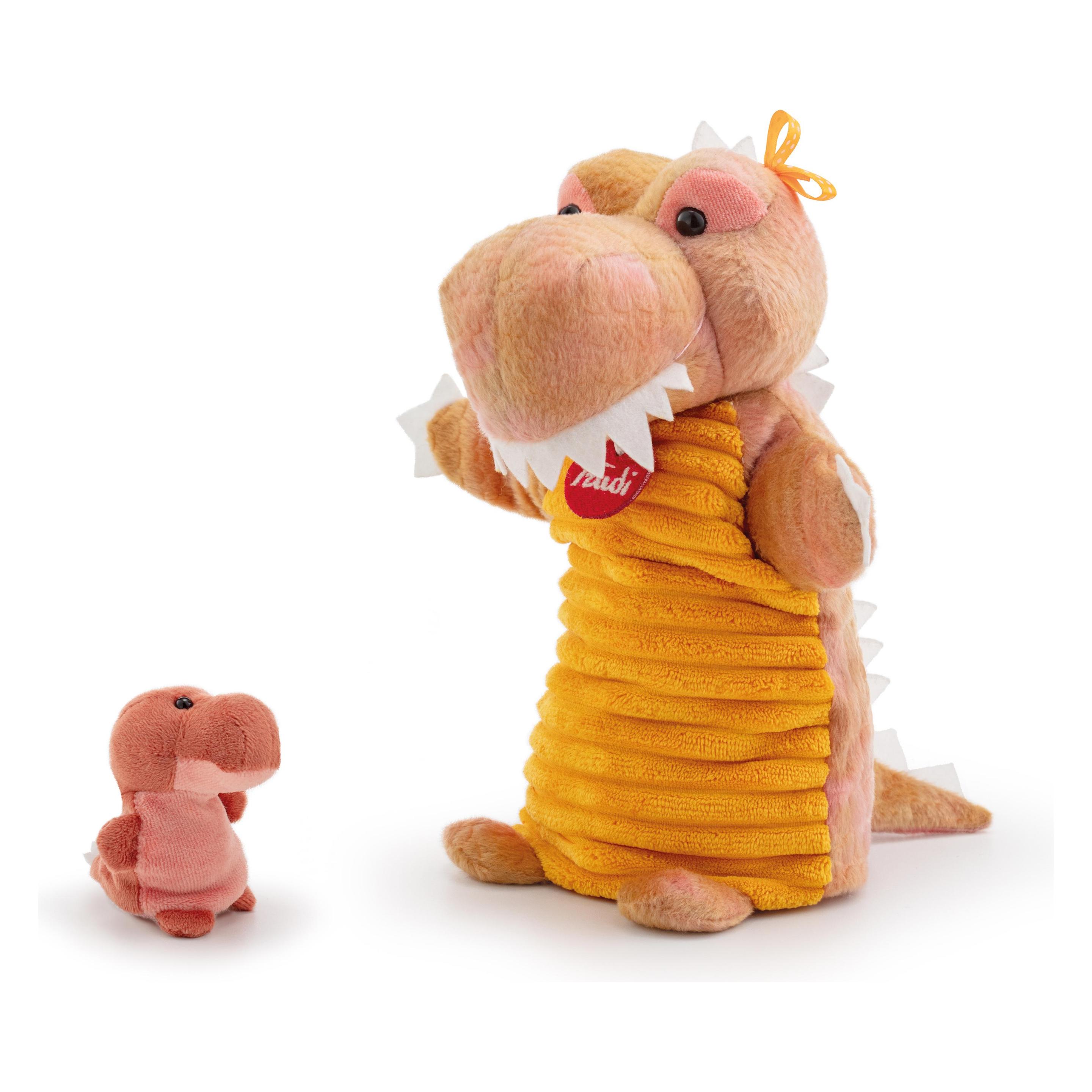 Trudi Handpuppe & Baby Dinosaurier (TUDG4000)