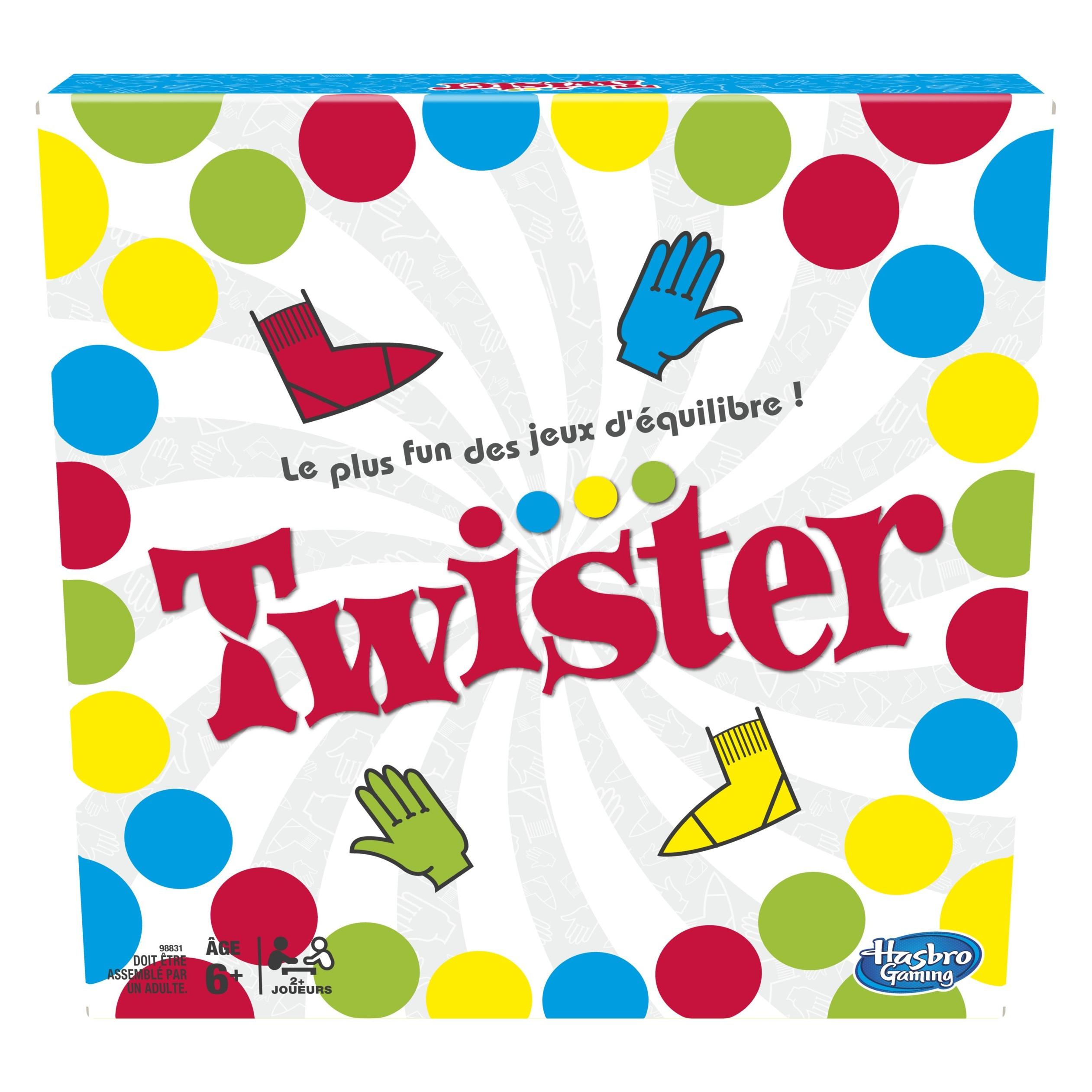 Hasbro Gaming Twister (Französisch, 2 Spieler) (98831101)