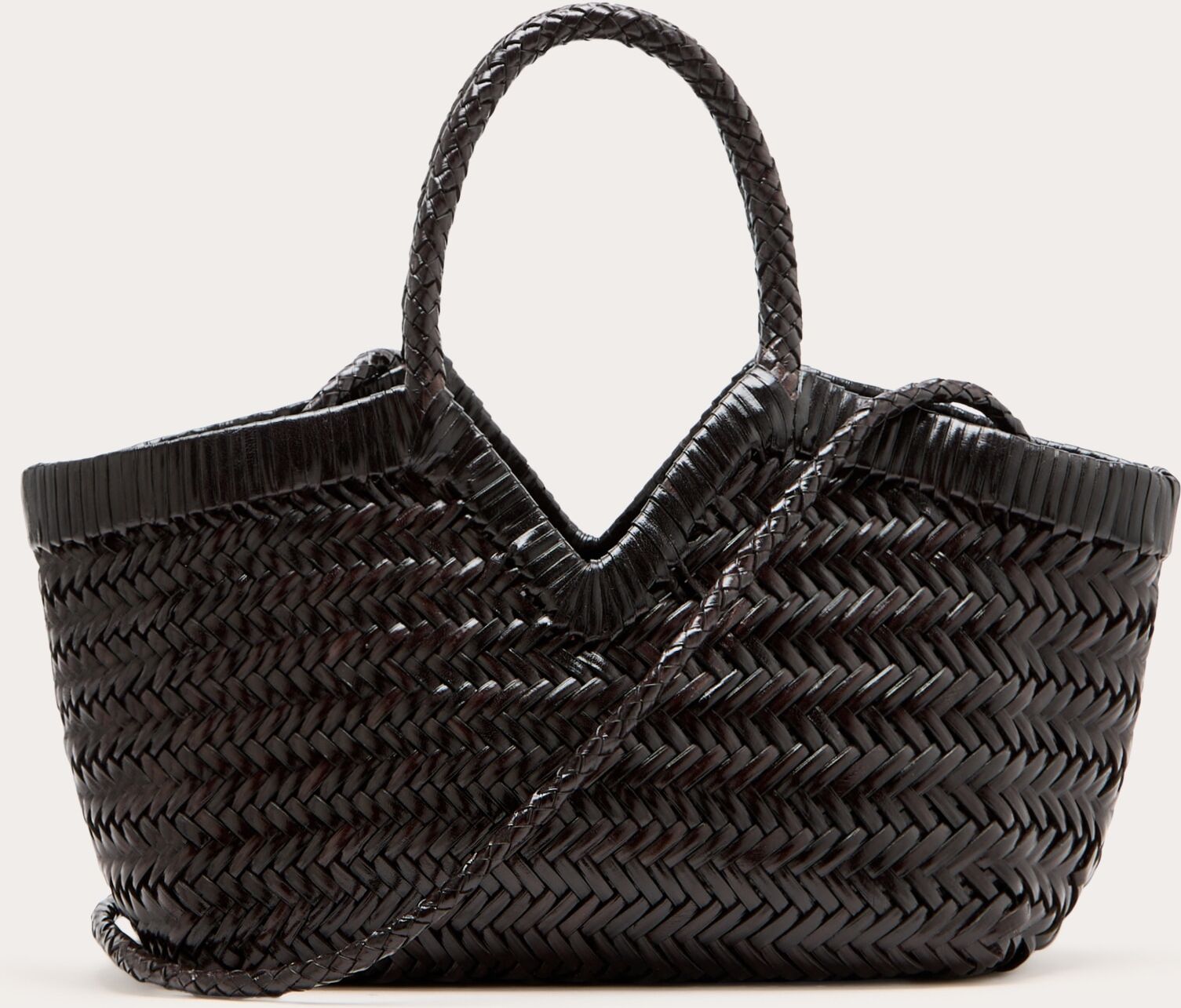 Vipera Bolso de mano Monet de piel. Morado