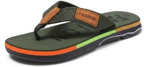 LightInthebox Men's Black Flip-Flop Sandals - Lightweight Cushioned Beach Thong Slippers for Resort Poolside, Summer Vacation, Travel, Poolside Relaxing and Casual Wear