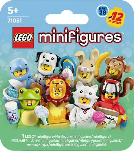 71051 LEGO Minifigures Minifiguren Tiere Serie 28 (71051) Überraschungsbox
