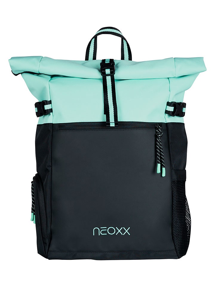 neoxx Rucksack "Iconic" in Türkis/ Schwarz - (B)30 x (H)45 x (T)14 cm - onesize