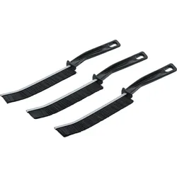 BGS DIY 50915 Satz Ecken Reinigungsbürsten Hartborsten Länge 260mm 3 teilig