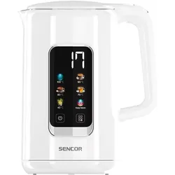 Sencor Wasserkocher 1,7L 2200W Touch, Wasserkocher, Weiss