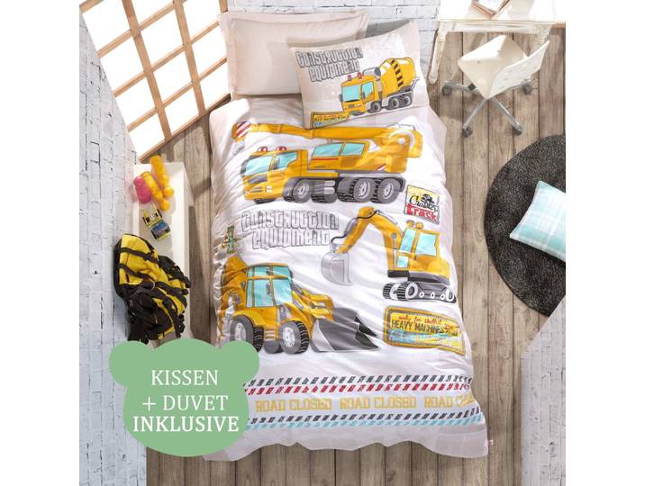 Textil Set Track inkl. Duvet und Kissen