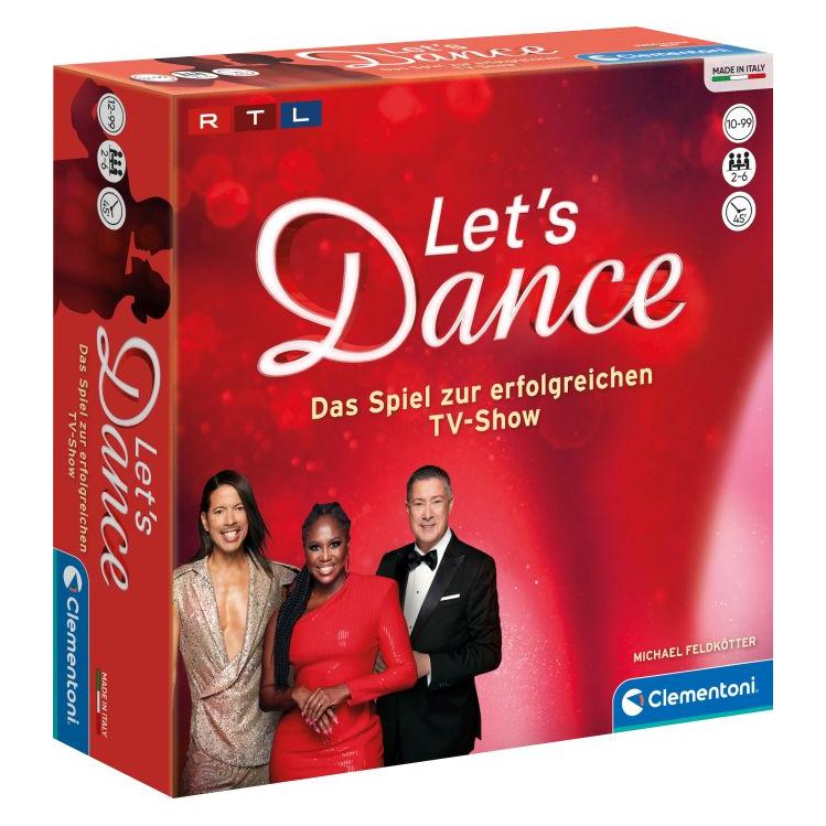 Clementoni Brettspiel Let's Dance (Deutsch, 2 - 6 Spieler) (59316)