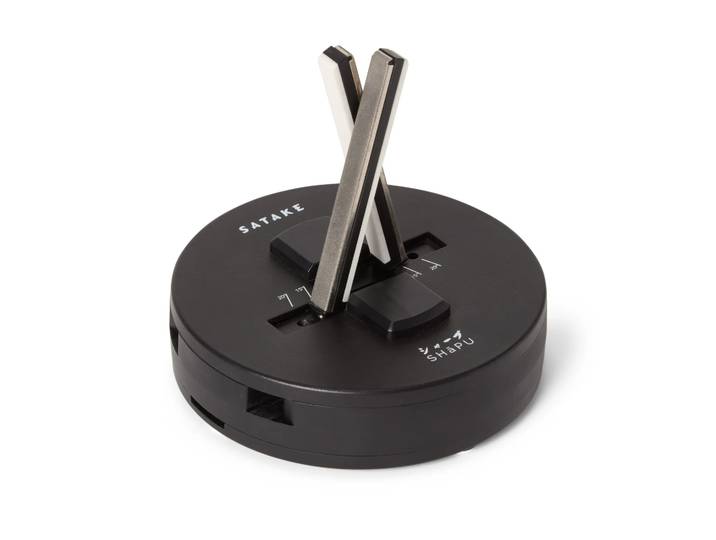 Satake Aiguiseur de couteaux Satake Shapu 14,2 cm Argent