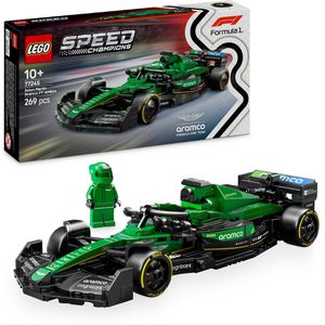 LEGO Speed Champions 77245 Aston Martin Aramco F1 AMR24 Rennauto, ab 10 Jahre, 269 Teile