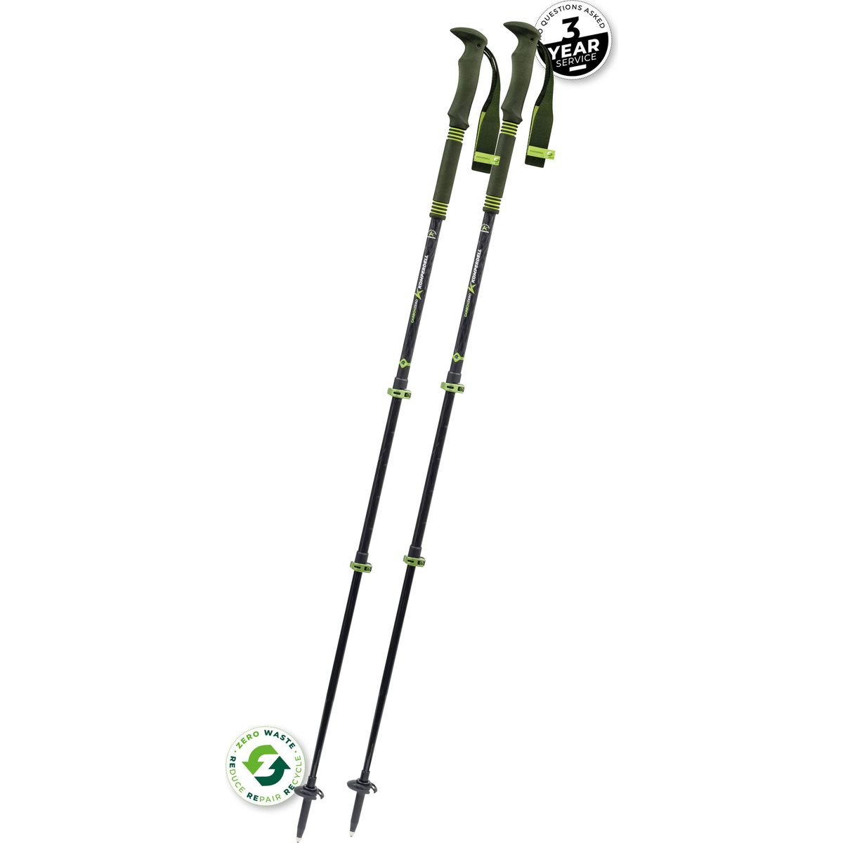 Komperdell Carbon Pro Zero green (10) 1752387-10-Tele