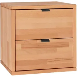 Vielzweck Schrank mit zwei Schubladen Kernbuche Massivholz