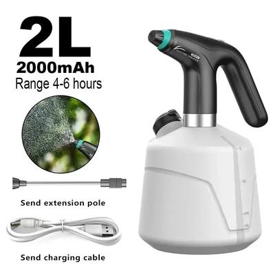 Smart Electric Water Sprayer For Garden Irrigation And Disinfection black
