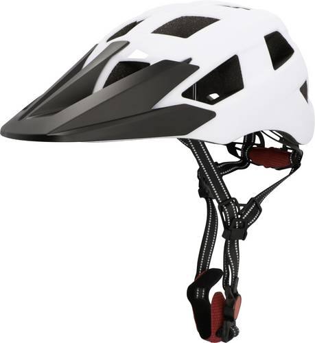 FISCHER FAHRRAD MTB-Helm Weiß Konfektionsgröße=L/XL Kopfumfang=58-61cm