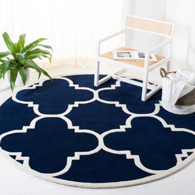 SAFAVIEH Handmade Chatham Vicie Modern Wool Rug