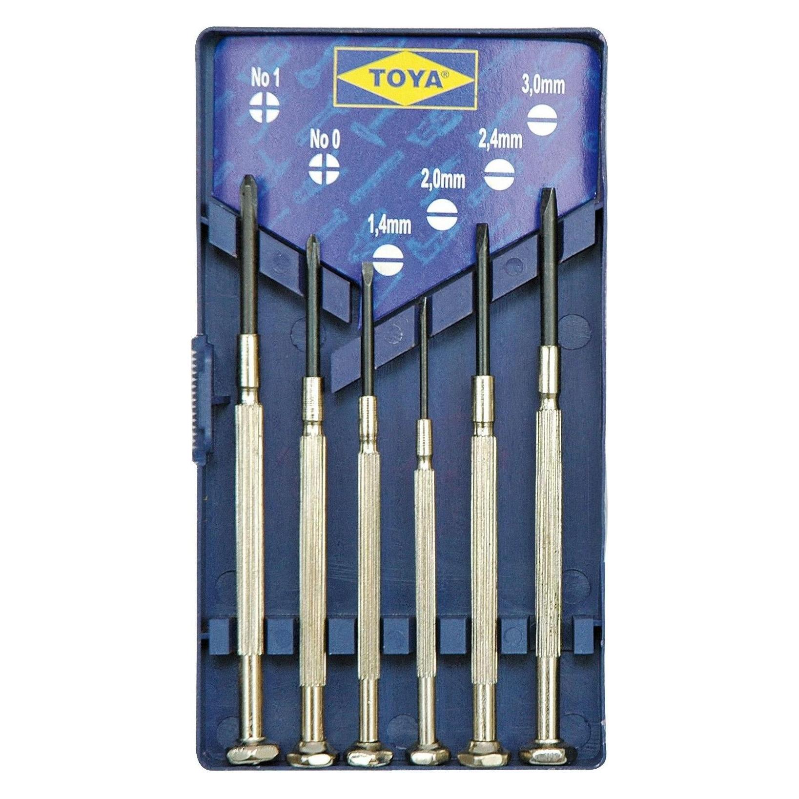 Toya Uhren-Schraubendreher-Set 6-tlg. (64310)