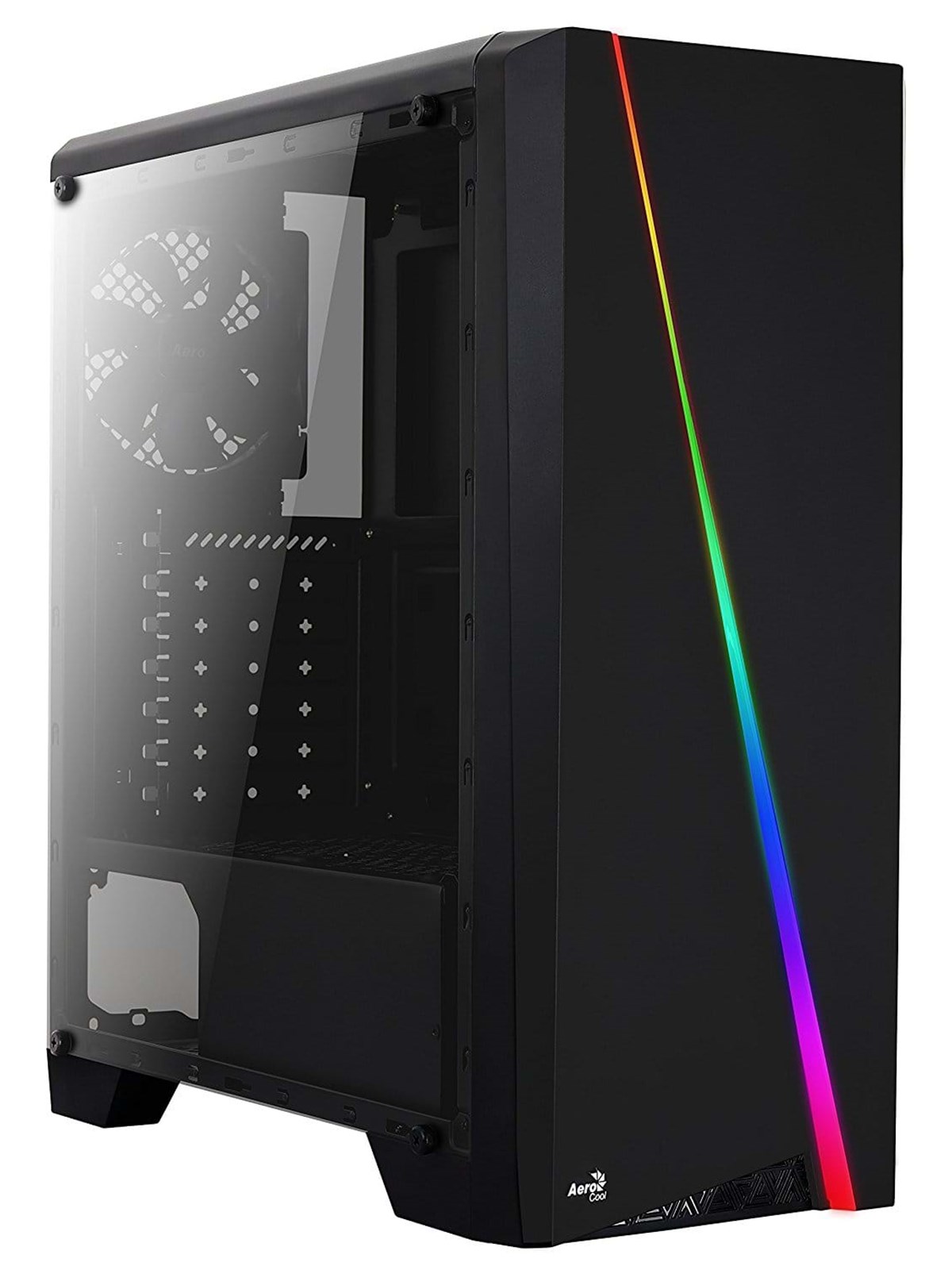 AeroCool Cylon RGB - Gehäuse - Miditower - Schwarz