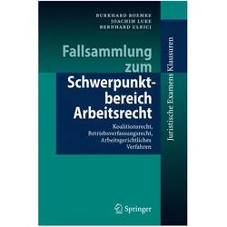Fallsammlung zum Schwerpunktbereich Arbeitsrecht, Fachbücher von Burkhard Boemke, Joachim Luke, Bernhard Ulrici