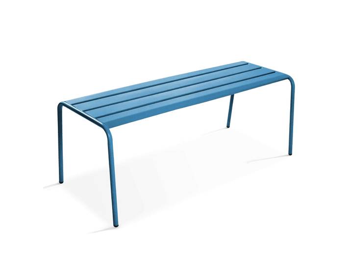 Oviala - Banc de jardin en acier thermolaqué
