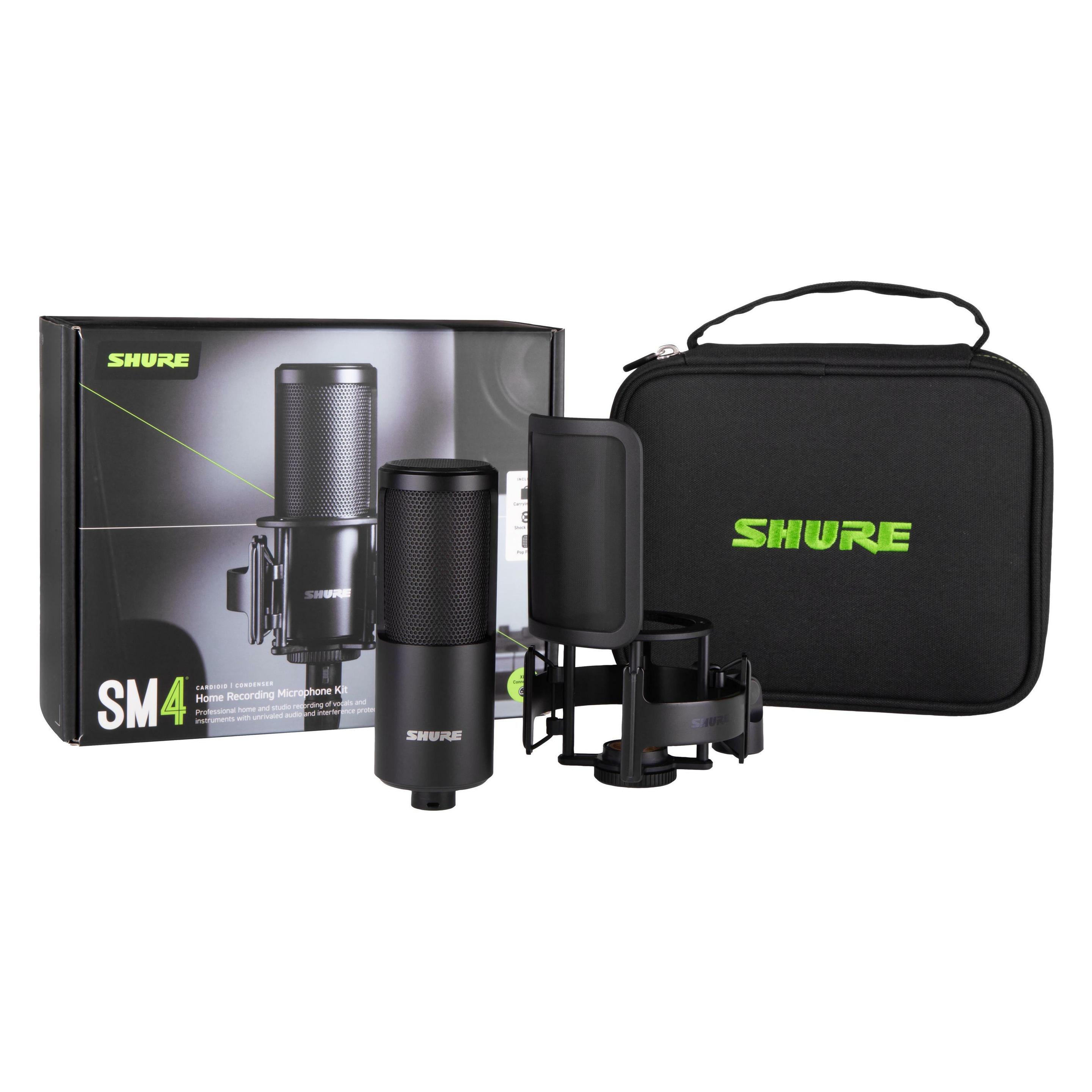 Shure SM4 Kit schwarz (SM4-K-KIT)