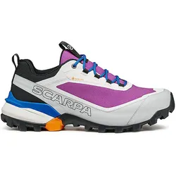 Scarpa, Damen, Wanderschuhe, Ribelle Cross 2 GTX Wmn, Fast Hiking, Leichtwanderschuh (42.5), Grau, Weiss