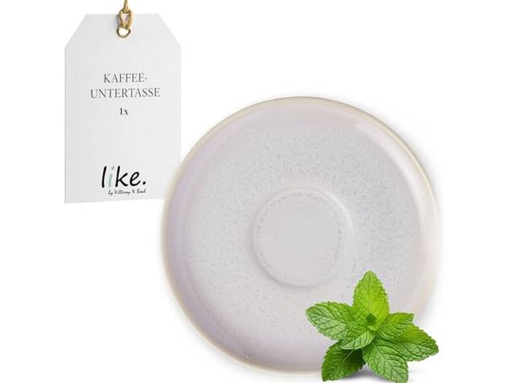 like. by Villeroy & Boch - Crafted Cotton Kaffee-Untertasse Weiß