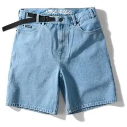 Loose Riders, Unisex, Velohosen, District Shorts Blue (XL), Weiss