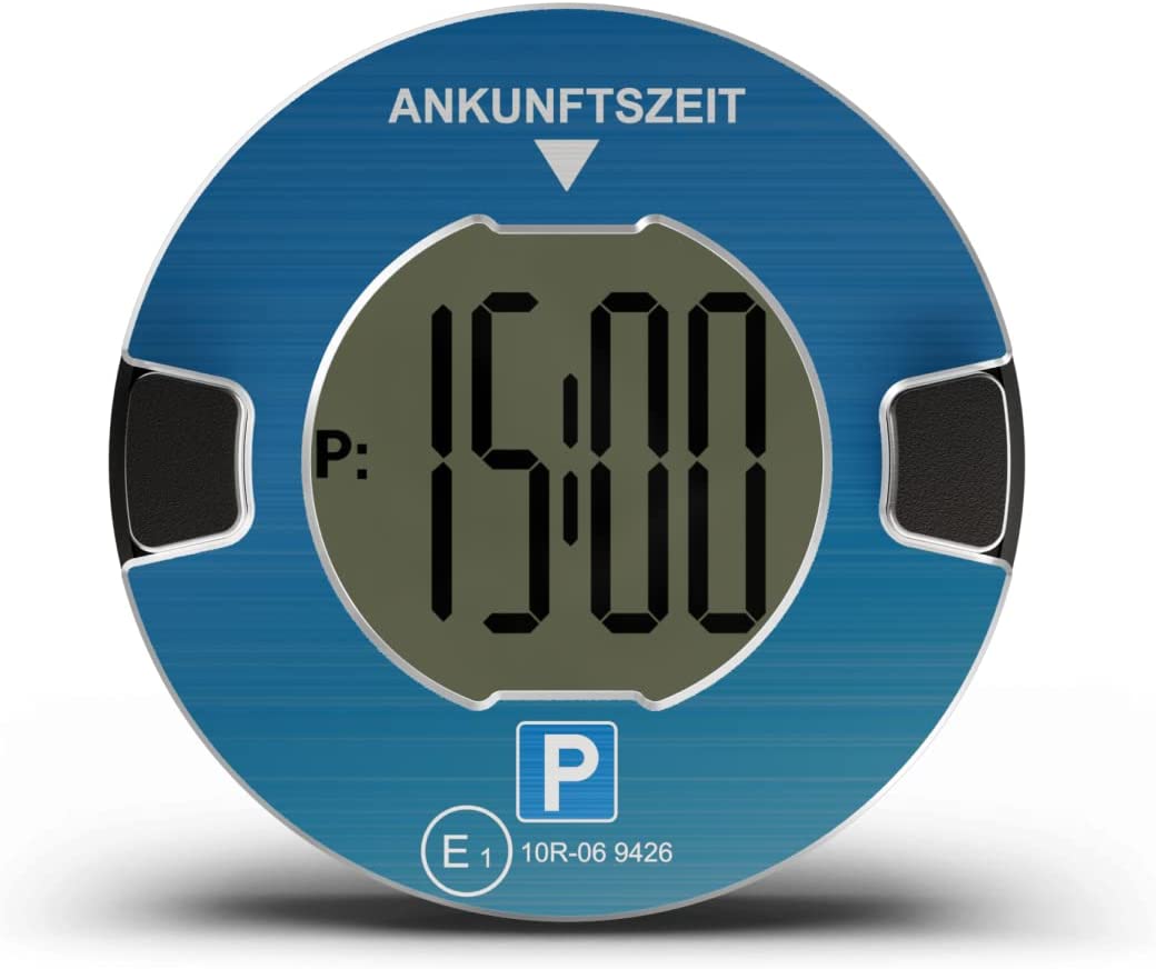 OOONO® P-DISC NO1 - Elektronische Parkscheibe mit Zulassung fürs Auto 5714149020007