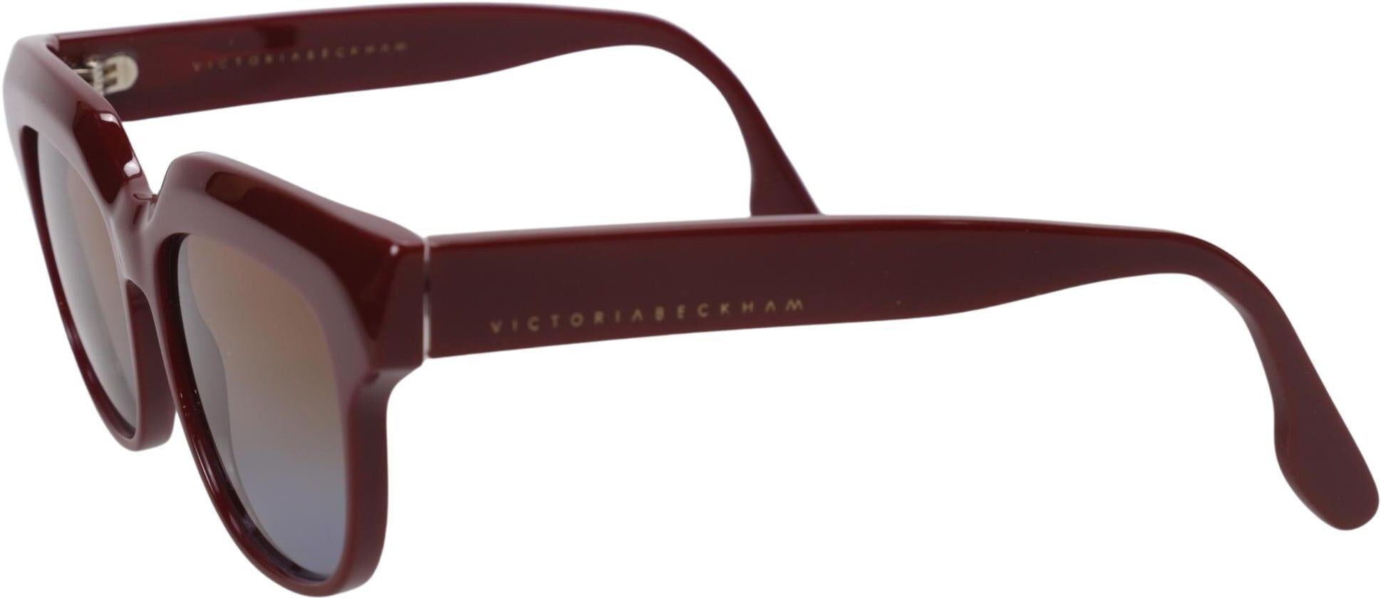 Victoria Beckham Damen Sonnenbrille, Bordeaux - Second Hand