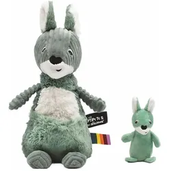 Deglingos Känguru & Baby Grün (25 cm)
