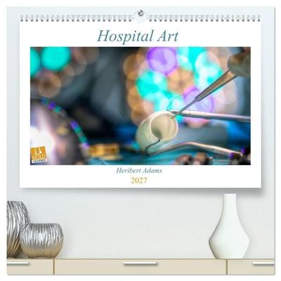 Hospital Art (hochwertiger Premium Wandkalender 2027 DIN A2 quer), Kunstdruck in Hochglanz
