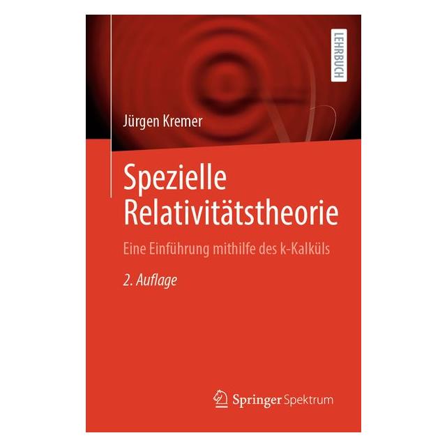 Springer Spezielle Relativitätstheorie (Deutsch, Jürgen Kremer) (70016278)