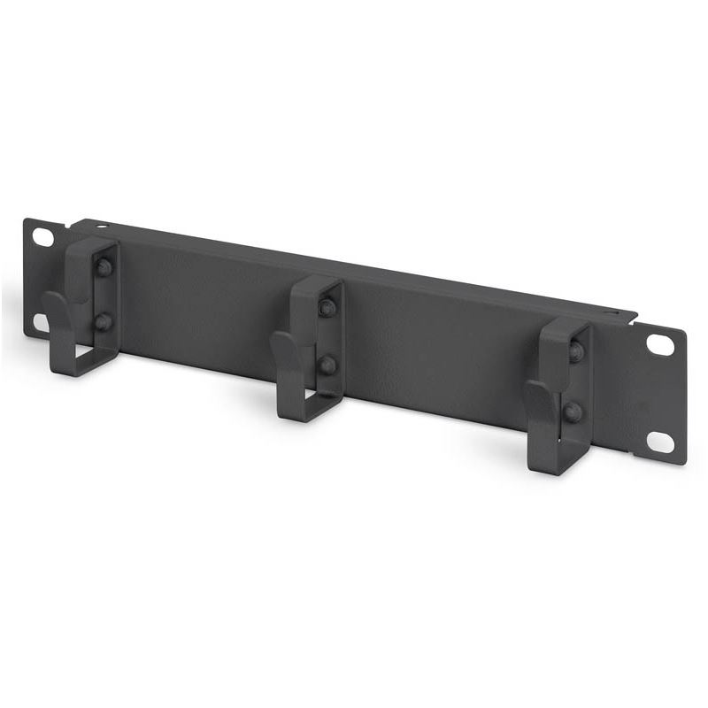 Digitus DN-10-ORG-1U-B Kabelmanagementplatte mit Ringen - 1U - 10"