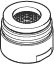 Aérateur Dornbracht platine 04230101200-08 pour robinet de sortie/de sortie, M 18x1" AG, platine