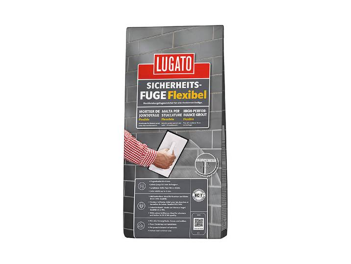 Lugato Sicherheitsfuge Flexibel Weiss 5 kg
