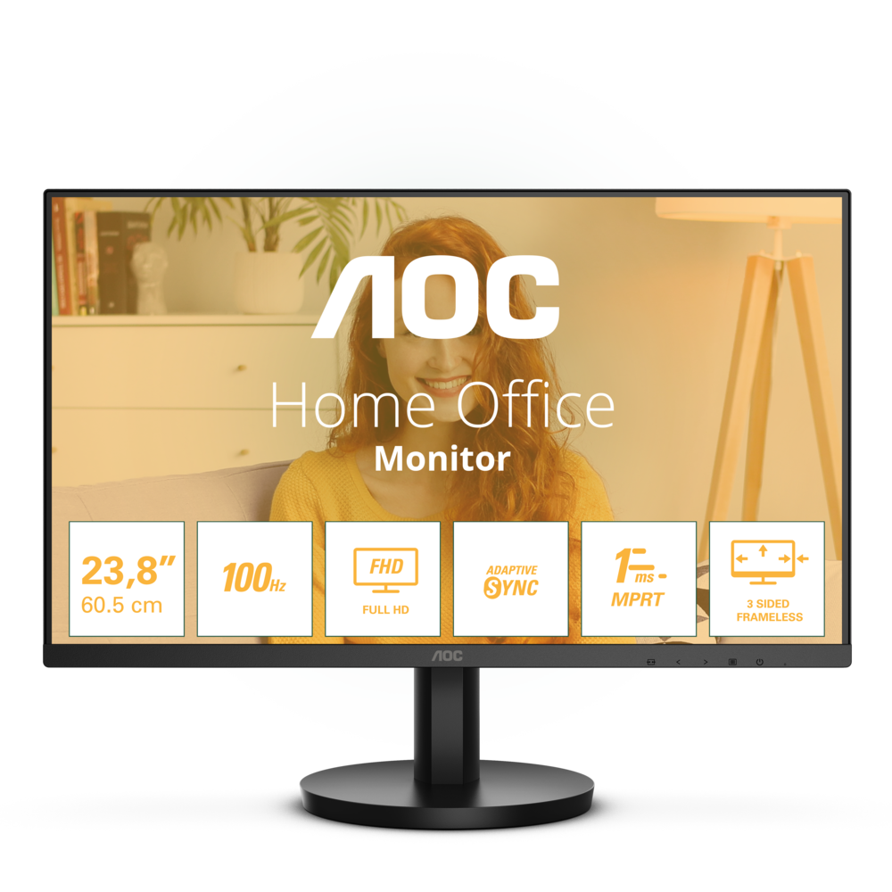 AOC 24B3HMA2 23.8 Zoll Full HD VA Panel 16:9 100 Hz Monitor