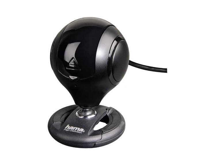 Hama HD webcam Spy Protect Webcam Zwart