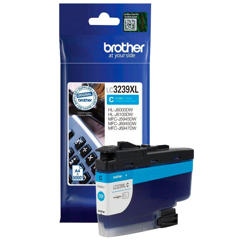 Brother LC3239XLC Cyan inktcartridge