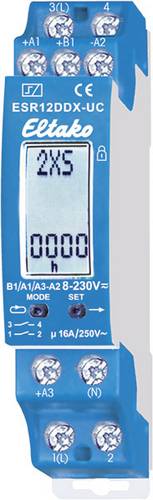 Eltako 21200302 ESR12DDX-UC Stromstoß-Schalter 230 V 1 St. Zeitbereich: 0.1 - 14400 s 2 Schließer