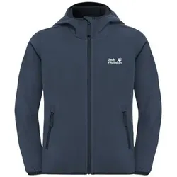 JACK WOLFSKIN Kinder Funktionsjacke FOURWINDS JACKET KIDS, Größe 164 in Grau Grau