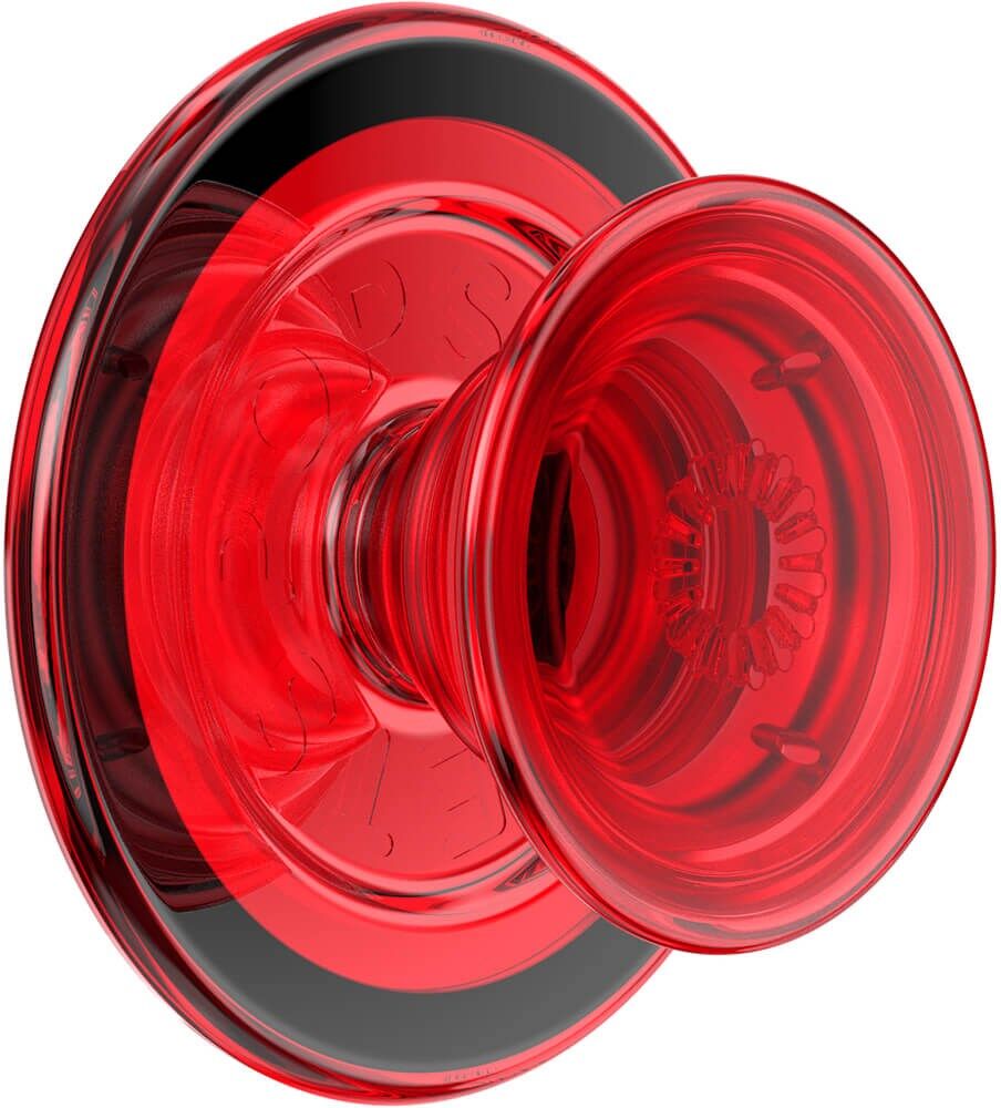 POPSOCKETS PopGrip Danger Red Translucent MagSafe - Stander & Greb