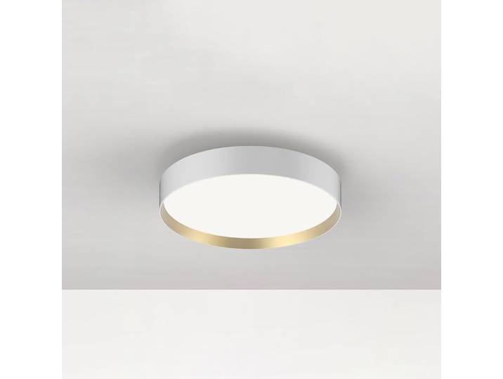 Lucia 35 Deckenleuchte White/Gold - Loom Design - Wohnzimmer - Modern - Metall - Rund