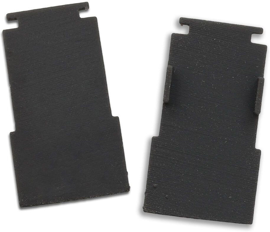 Isoled Endkappe Innenliegend, Schwarz Für Track48 Schiene Flat (H25)