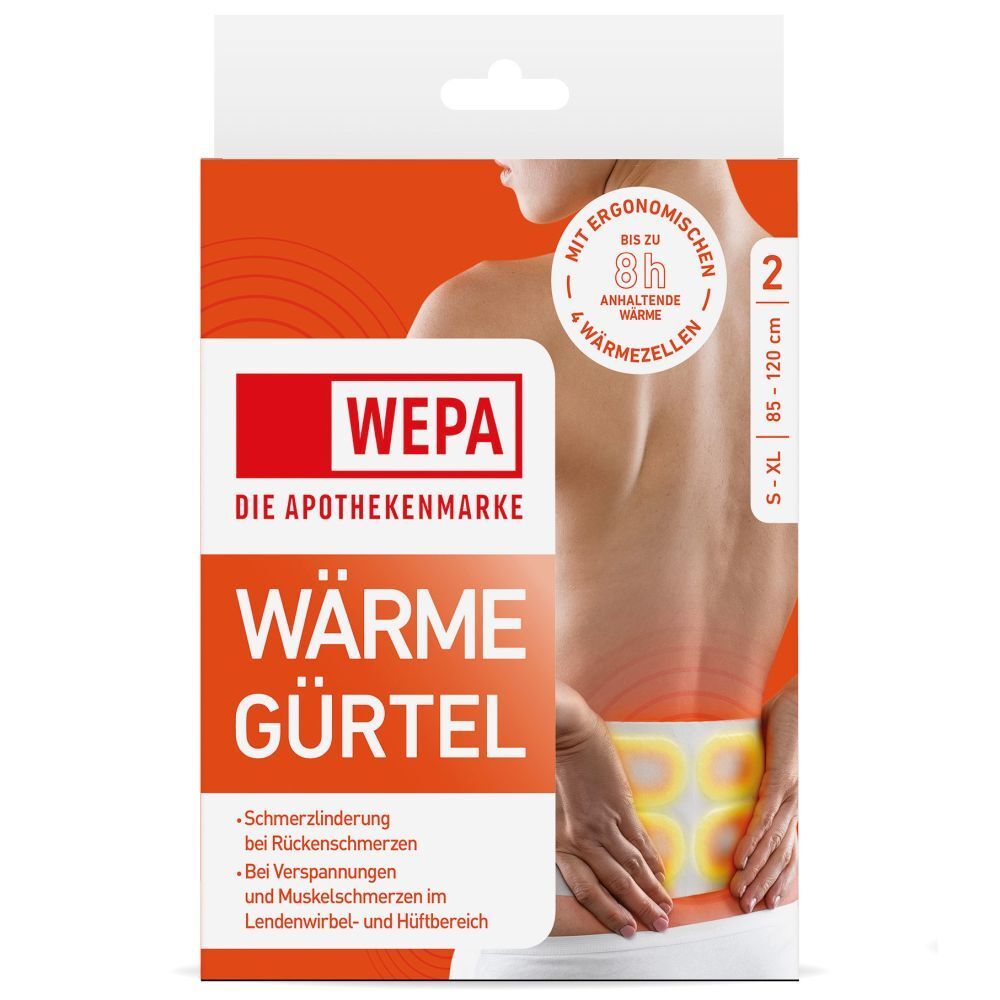 Wepa Wärmegürtel Rücken 2 St Nicht relevant