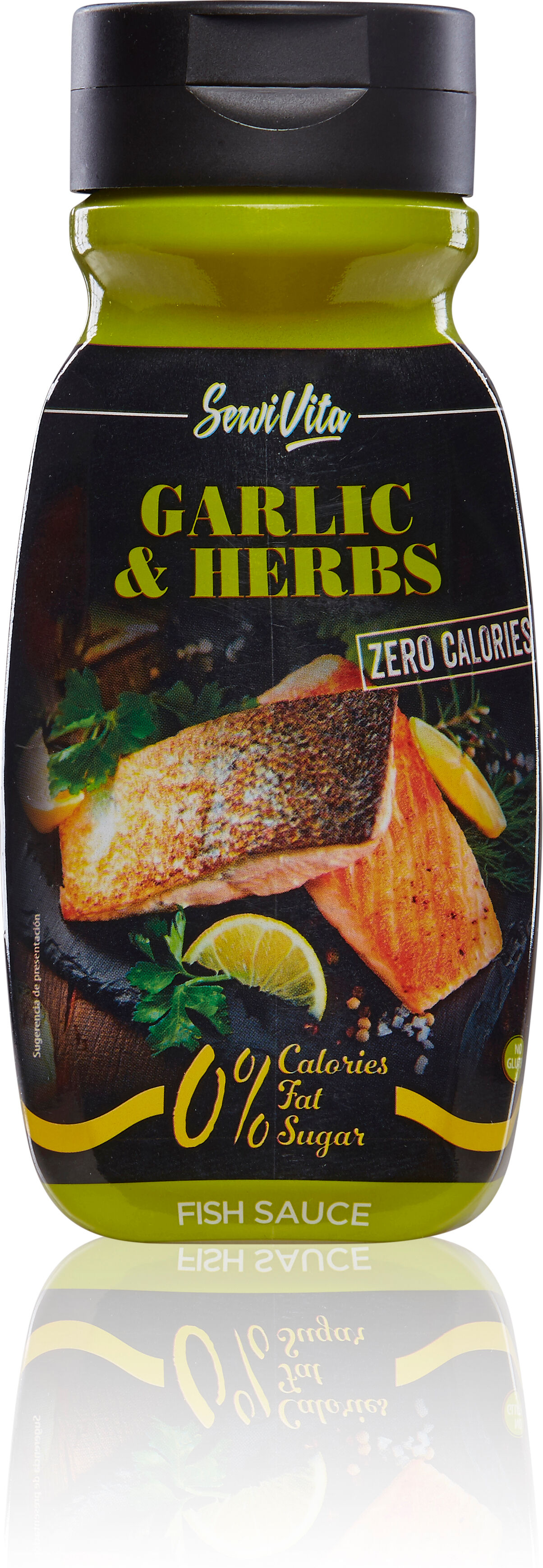 Servivita Garlic & Herbs Zero Calorie Sauce 320 ml