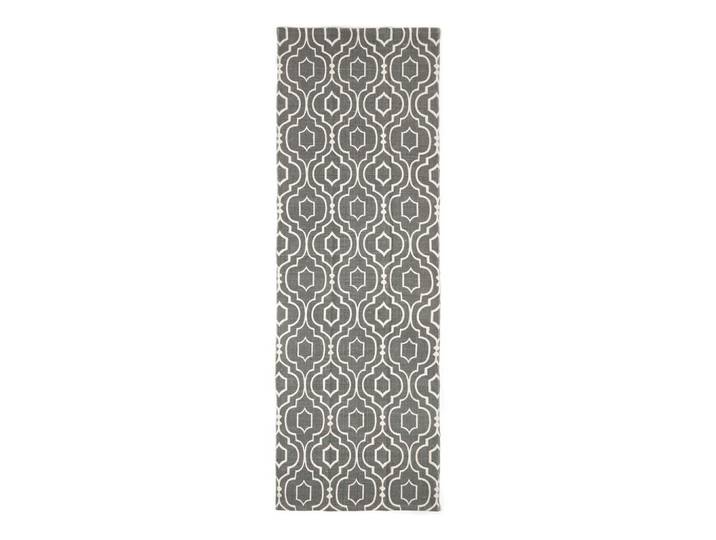 BAUMWOLLTEPPICH-LÄUFER Riga geometrisch 66/200 cm