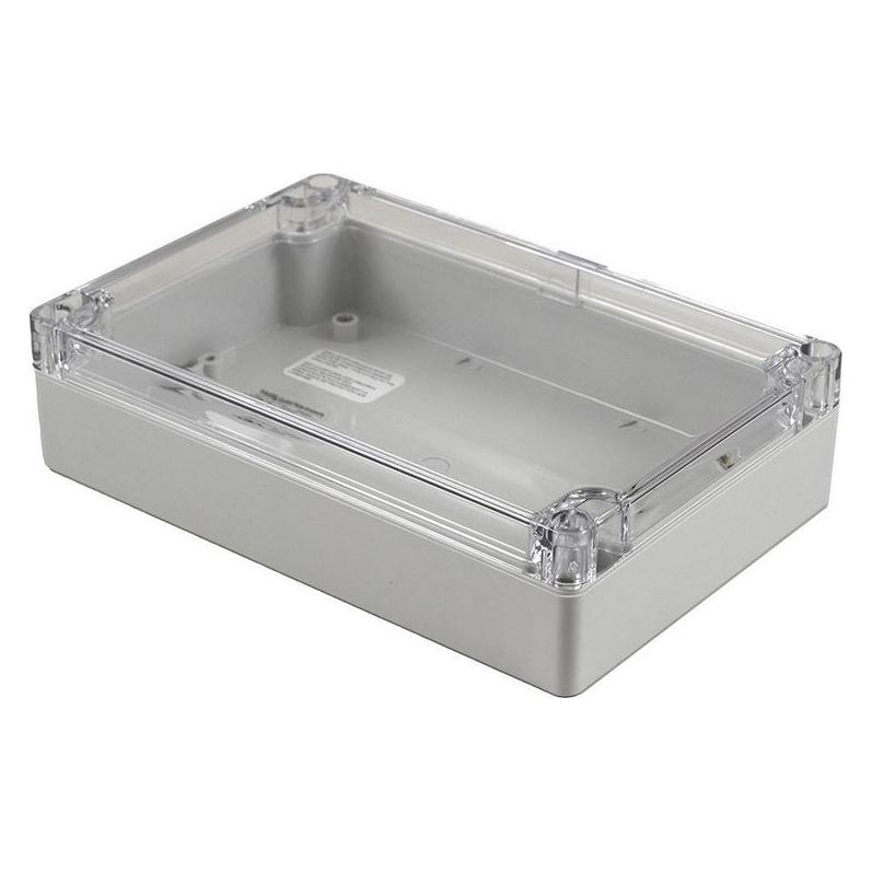 Hammond sal Gehäuse Wasserdichtes PC Gehäuse, klarer Deckel (Gehäuse) (1554HL2GYCL)