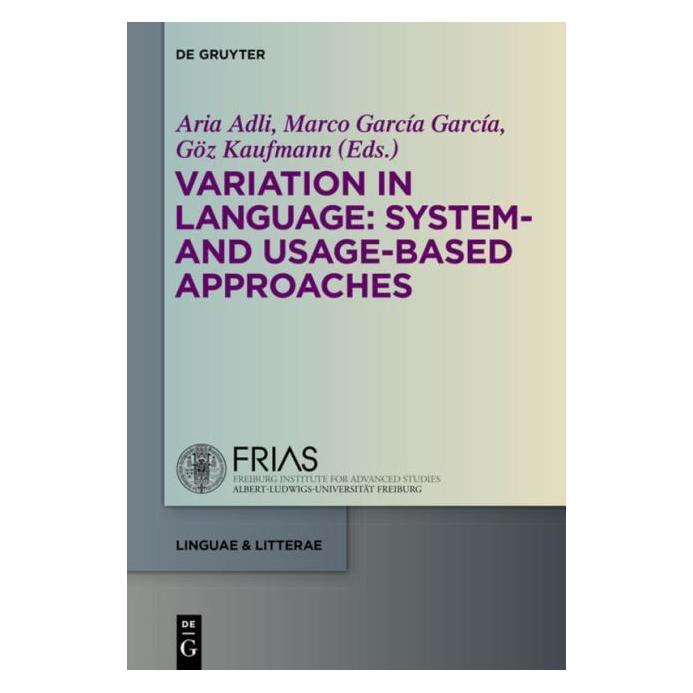 De Gruyter Variation in Language: System- and Usag (Englisch, Hardcover, Aria Adli, Göz Kaufmann, Marco García García) (67767720)