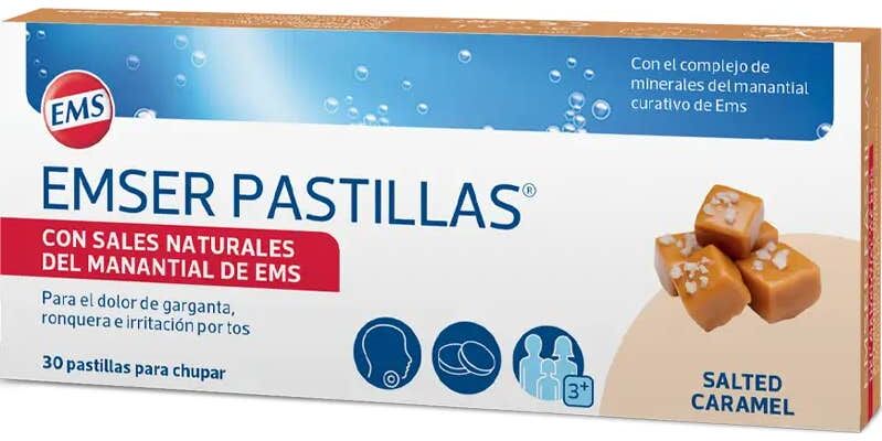 Emser Pastillas Caramelo Salado 30comp