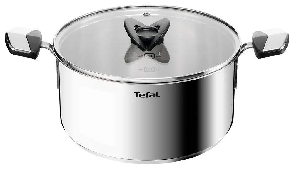 Tefal Emotion+ E3284644 Ronde kookpan van roestvrij staal