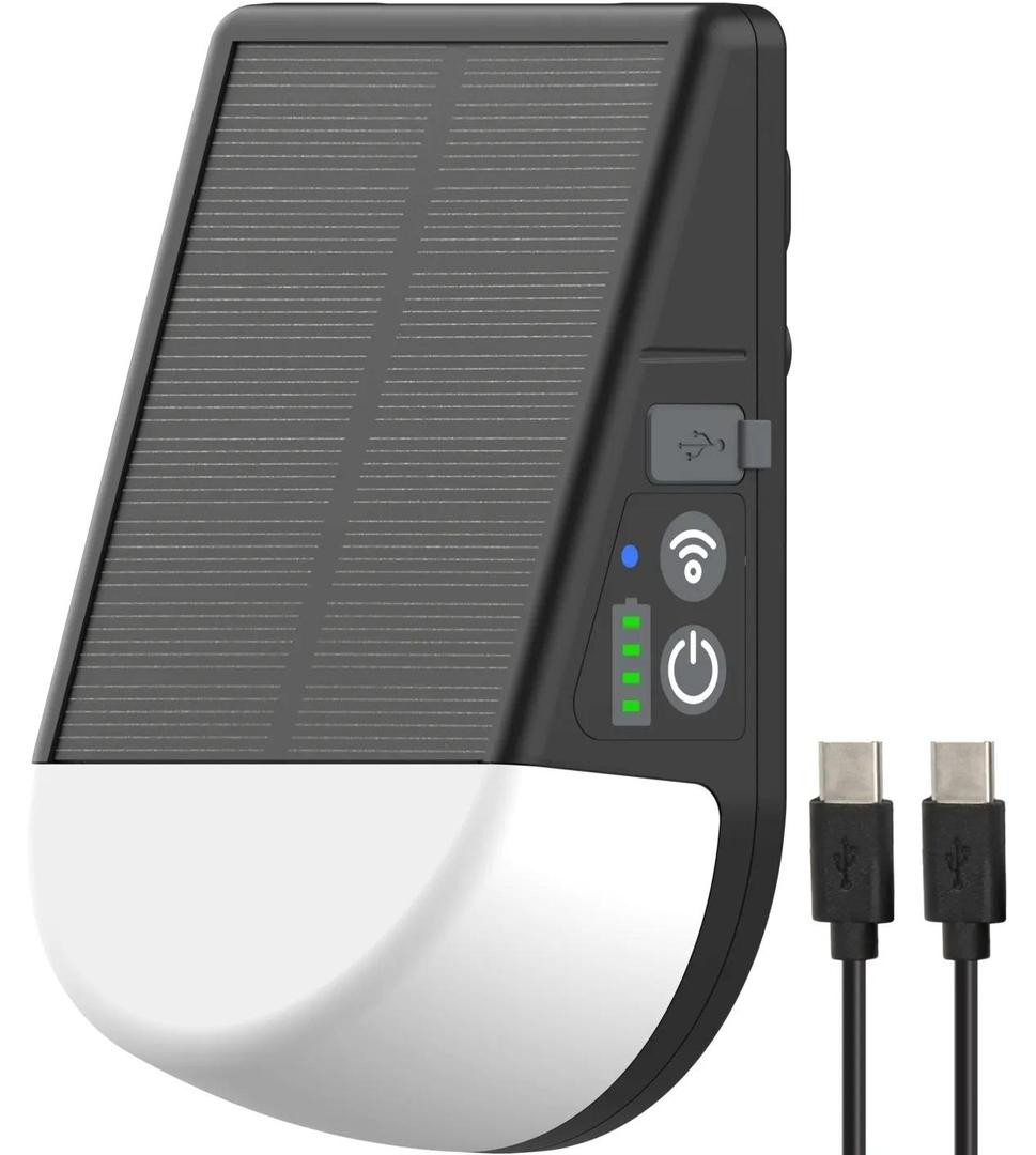 Brennenstuhl KL300AS Accu-aangedreven LED buitenlamp met zonnepaneel, geschikt voor kederprofielen