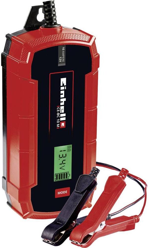 Batterie-Ladegerät EINHELL "CE-BC 10", rot (weiß, neutral), Ladegeräte, Batterie-Ladegerät weiß, neutral Einheitsgröße